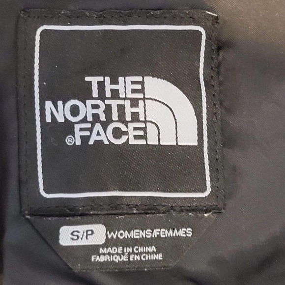 The North Face Womens Small Hyvent Jacket Shell Hiking Outdoors Black No Hood - Picture 6 of 11